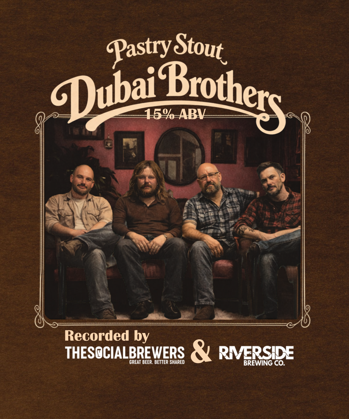Dubai Brothers - Dubai Chocolate Pastry Stout (375mL)