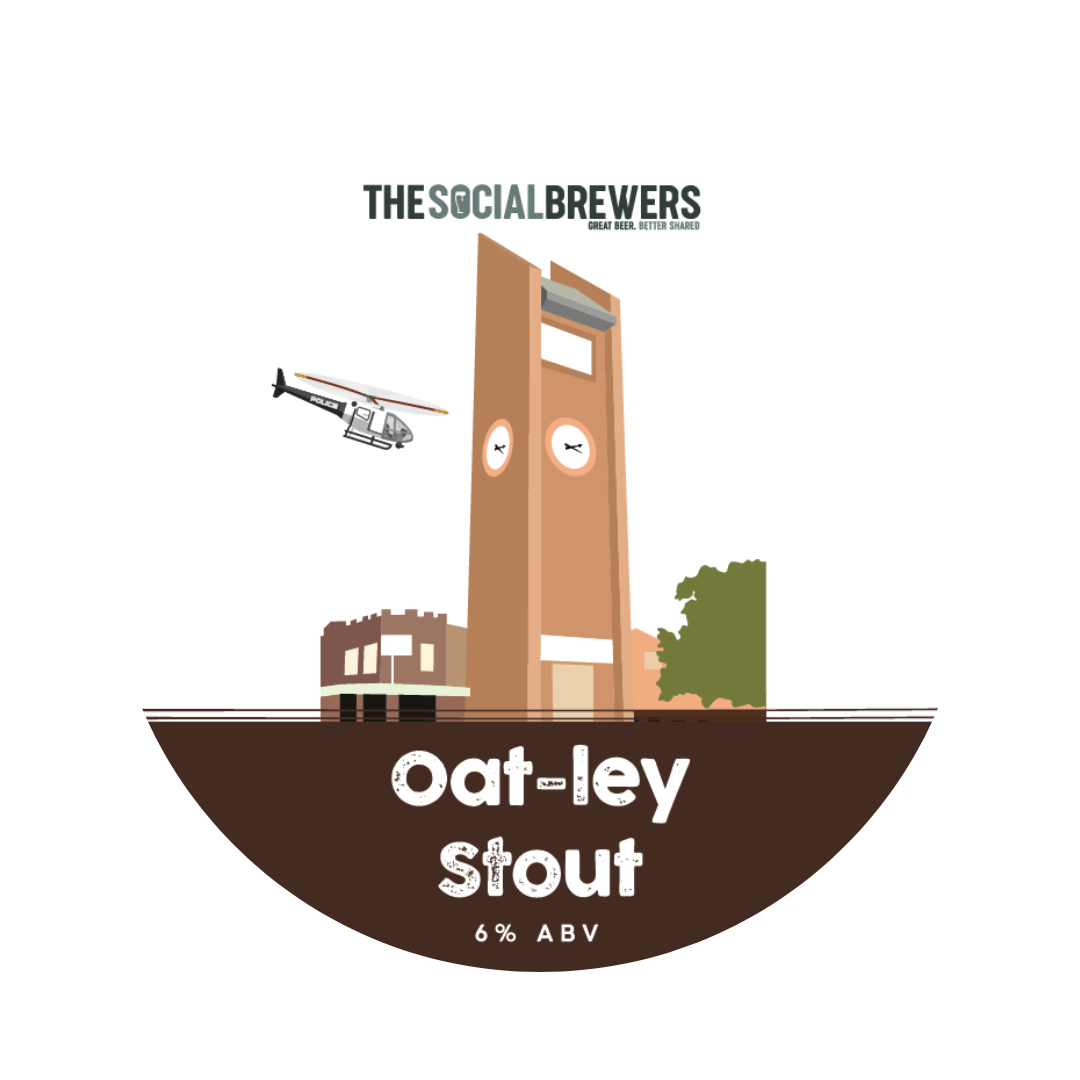 Oatley Stout - 375mL Cans