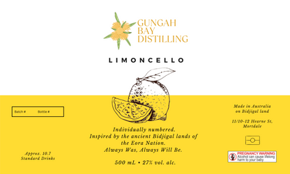 Gungah Bay Distilling Limoncello